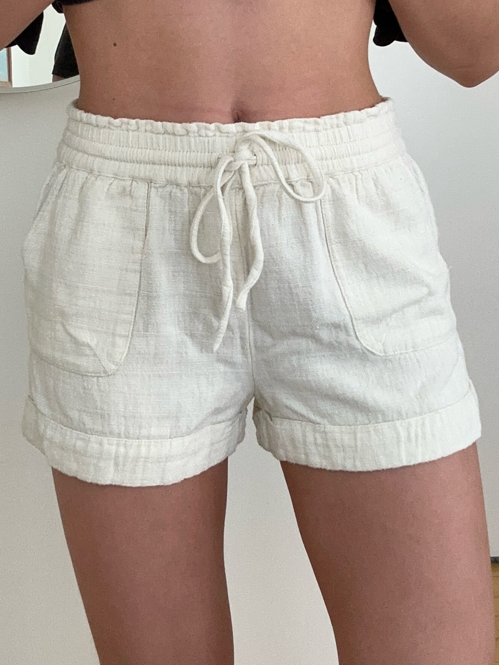 Cream Urban Outfitters Mya Shorts